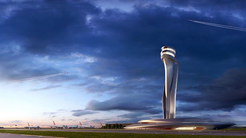 Башня 3-го аэропорта Стамбула будет напоминать тюльпан