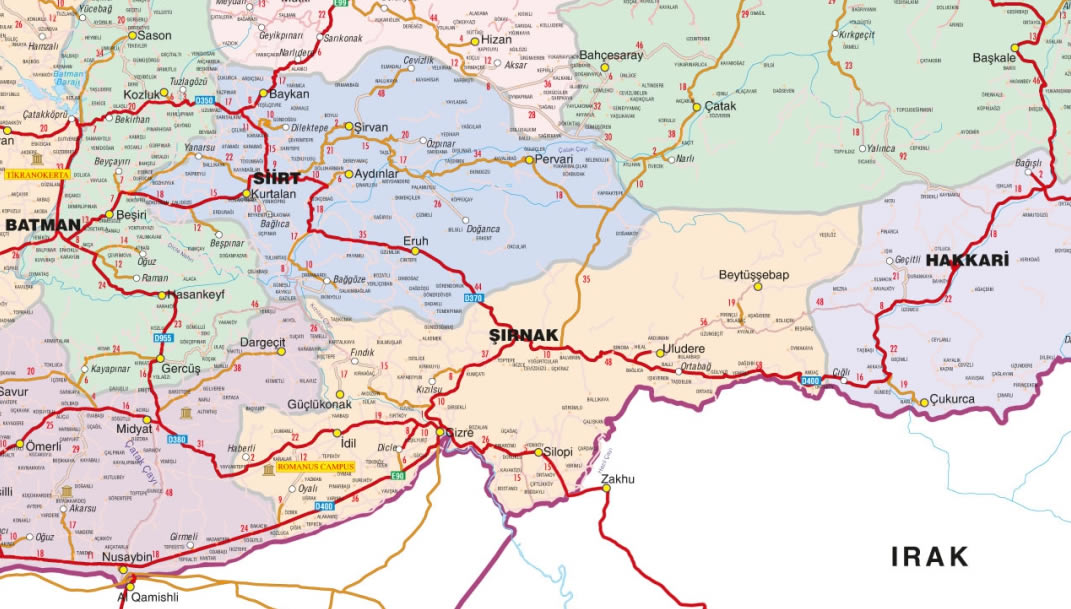 2 провинции Турции изменят центры и названия