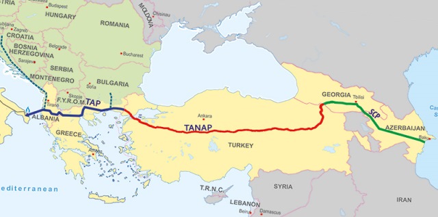 ВБ выделил Турции $400 млн на проект TANAP