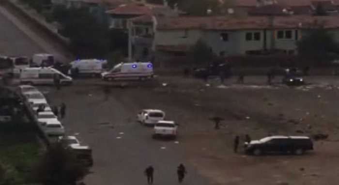 Подрыв полицейского автобуса: 7 погибших, 27 пострадавших