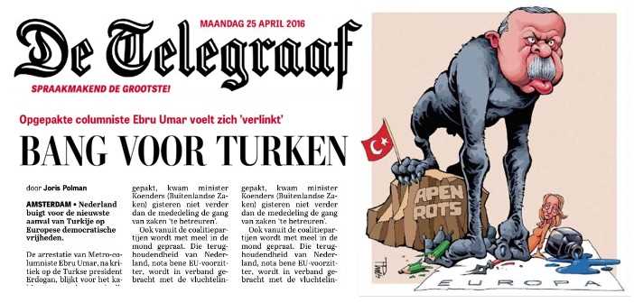 Голландские СМИ вступили в войну с Эрдоганом