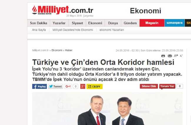 Турция и Китай делают рывок на пути к Центральному коридору