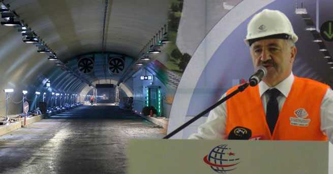 Министр: Проезд по туннелю «Евразия» будет стоить 17 лир