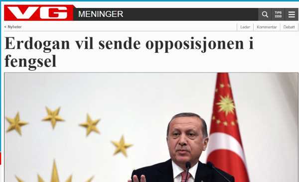 Эрдоган хочет отправить оппозицию в тюрьму