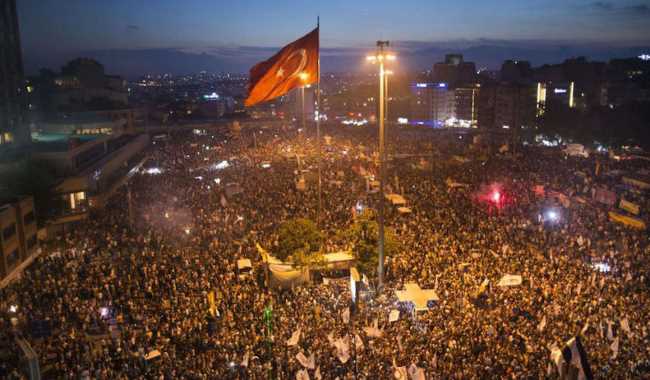 Эрдоган: «Мы начнем строительство в парке Гези»