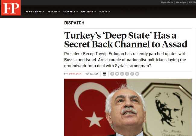 У турецкого «государства в государстве» есть тайный канал общения с Асадом