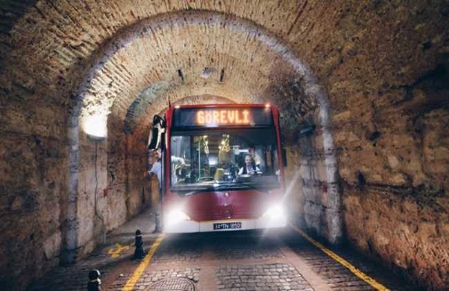 По 185-летнему тоннелю Стамбула пустят автобусы