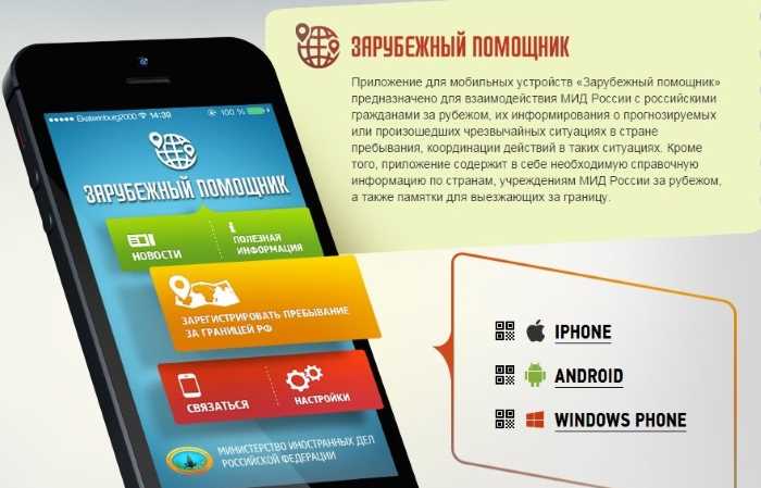 МИД РФ запустило мобильное приложение для туристов