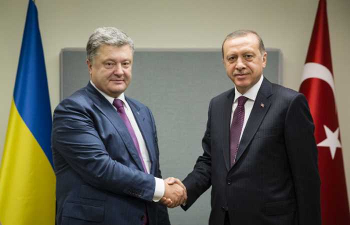 Президенты Турции и Украины обсудили ряд вопросов