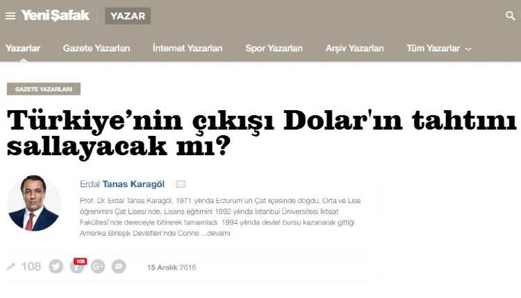 Выпад Турции пошатнет трон доллара?