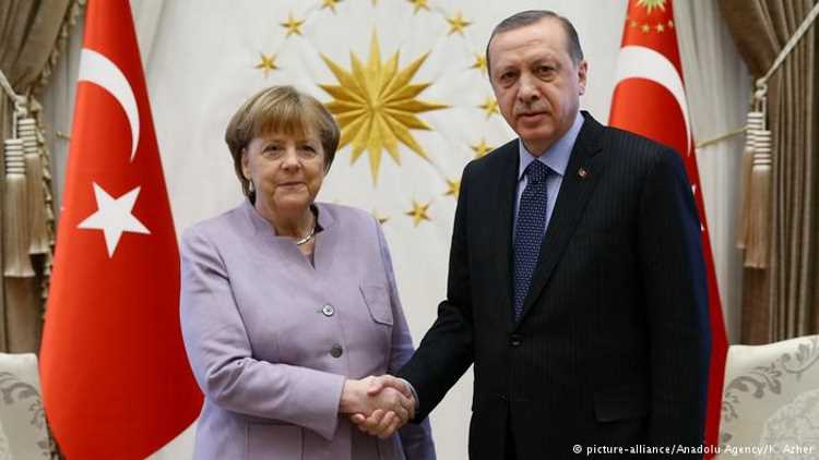 Эрдоган провел переговоры с Меркель