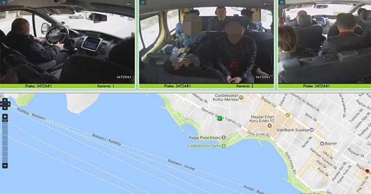 В стамбульских микроавтобусах ввели видеонаблюдение