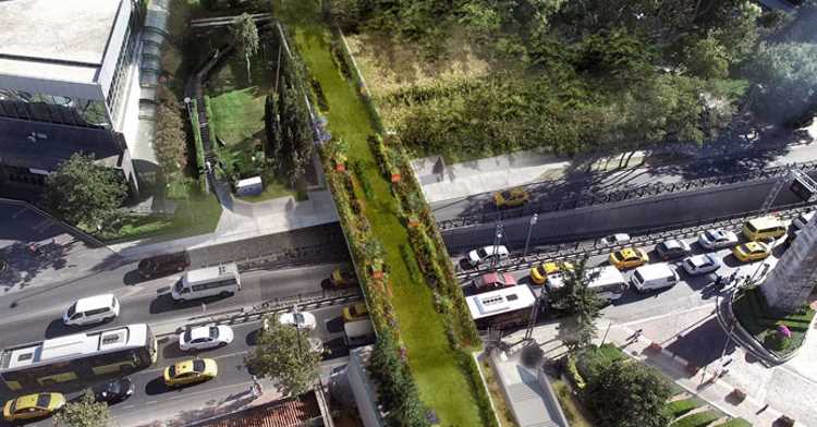 Мост в парке Гези будет «зеленым»