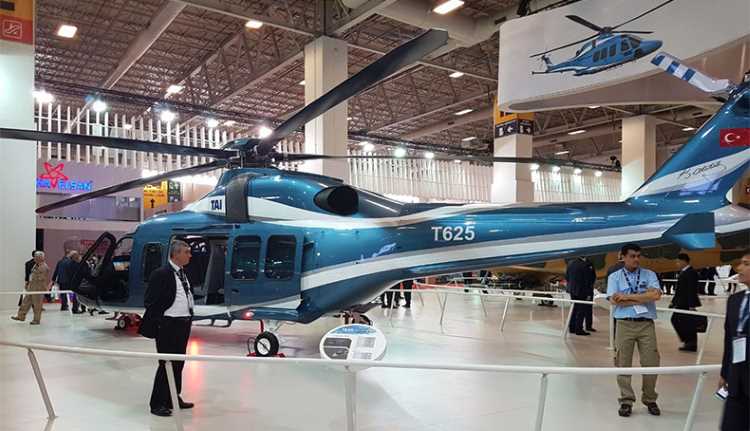 Представлен первый турецкий гражданский вертолет