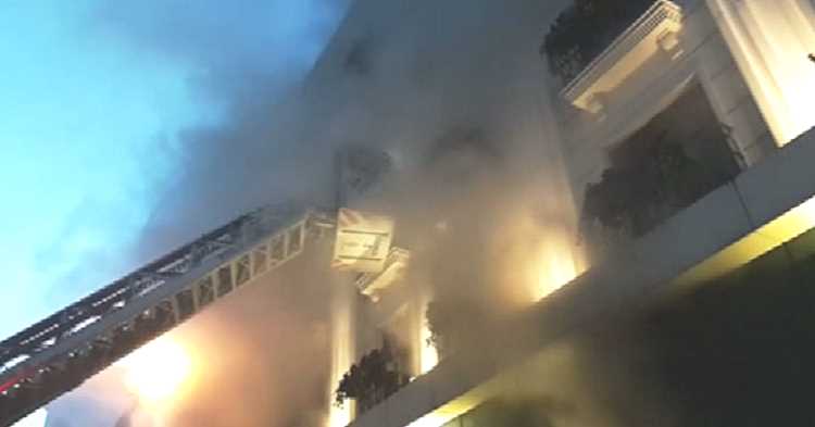 Три человека погибли во время пожара в отеле