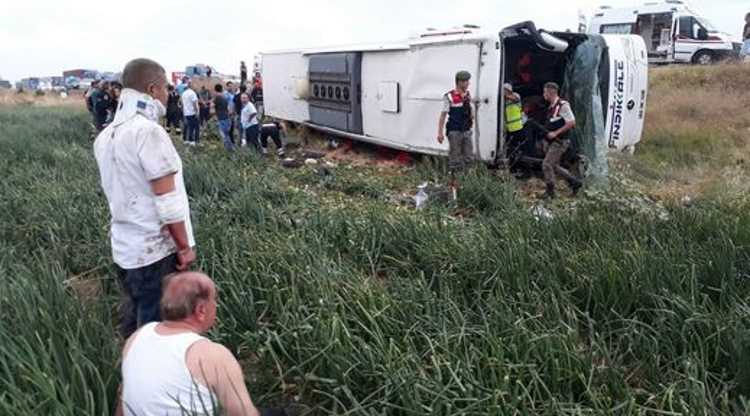 ДТП с участием автобуса: 40 пострадавших