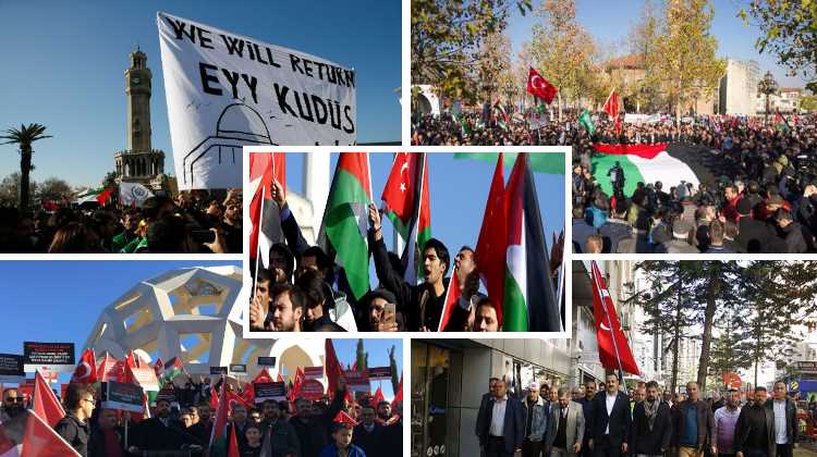 По Турции прокатилась волна антиизраильских протестов