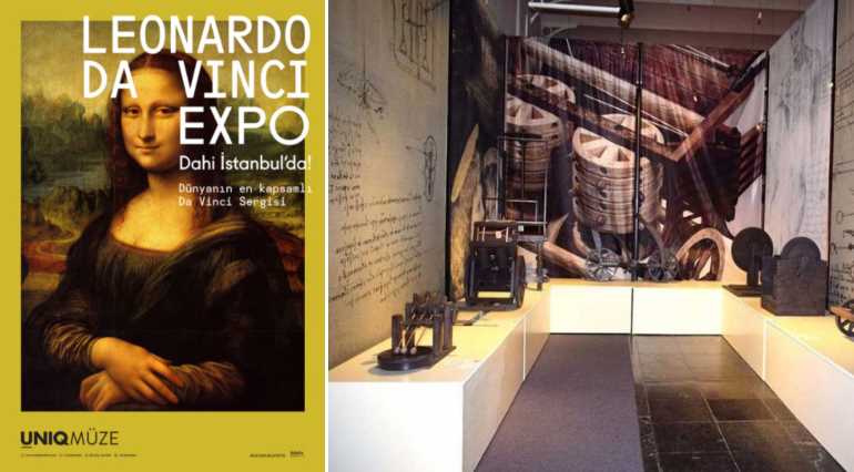 «Гений в Стамбуле»: открылась выставка Леонардо Да Винчи