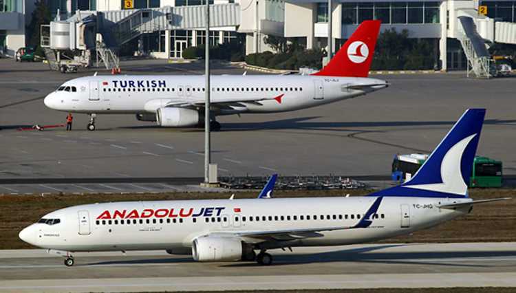 AnadoluJet запускает рейсы из Стамбула в Одессу