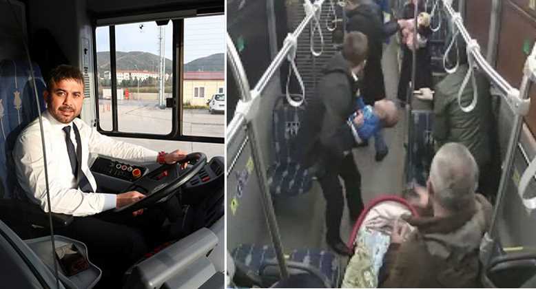 Водитель автобуса спас жизнь 10-месячному младенцу
