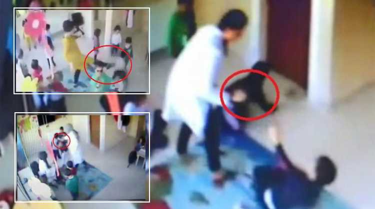 Воспитательницы детского сада задержаны за избиение детей