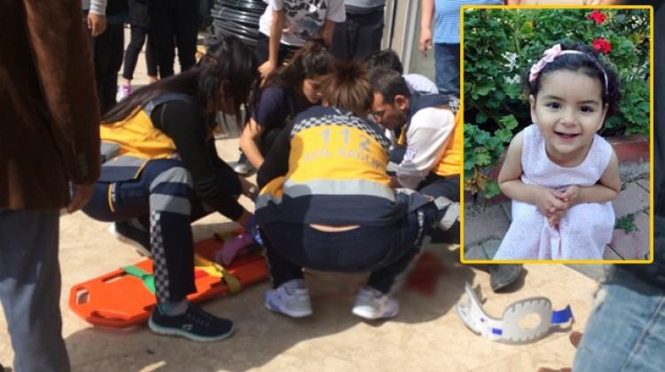 4-летняя девочка погибла, выпав с 6 этажа в Анталии