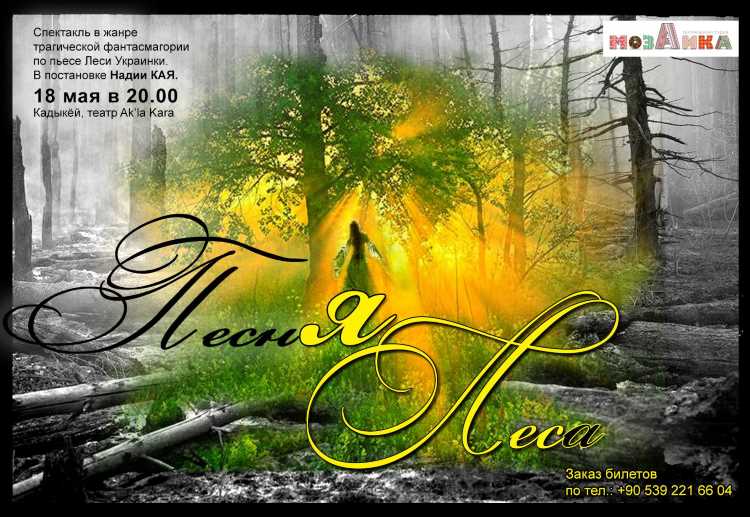 В Стамбуле покажут спектакль «Песня леса»
