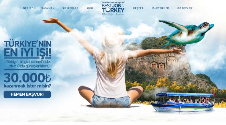 Турецкий курорт ищет «профессионального туриста»