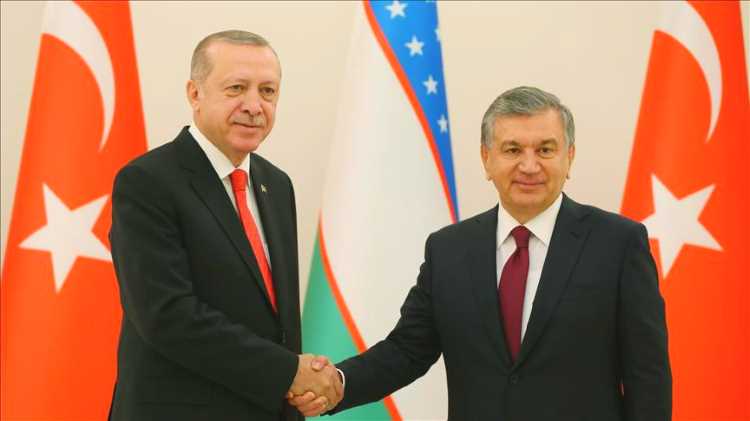 Президент Турции находится с визитом в Узбекистане