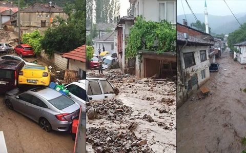 Сель в Бурсе: 4 погибших, 2 пропавших