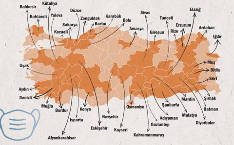 Все больше провинций закрывают границы и надевают маски