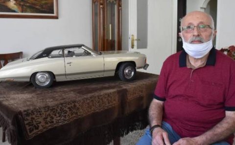 Житель Сиваса 36 лет собирал модель авто
