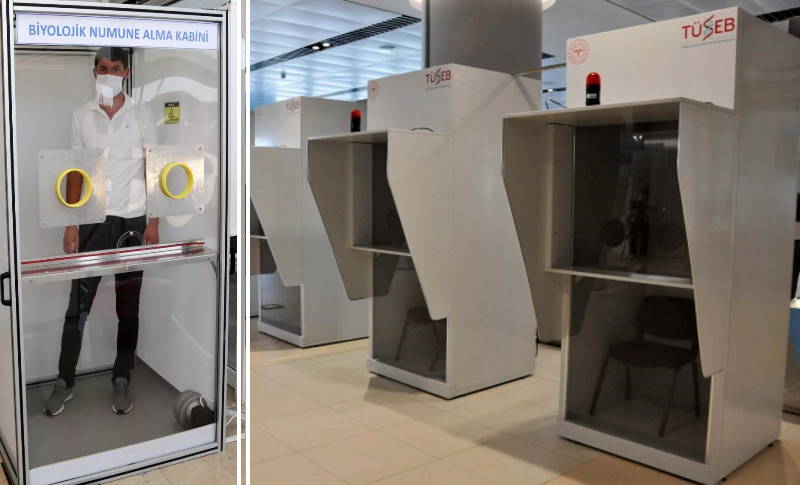 В аэропортах Стамбула и Анталии открылись тест-центры