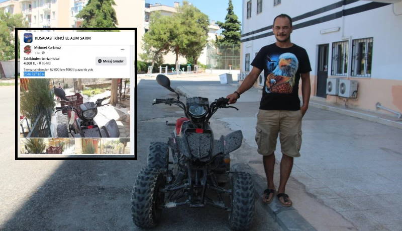 Хозяин украденного квадроцикла встретил его в интернете
