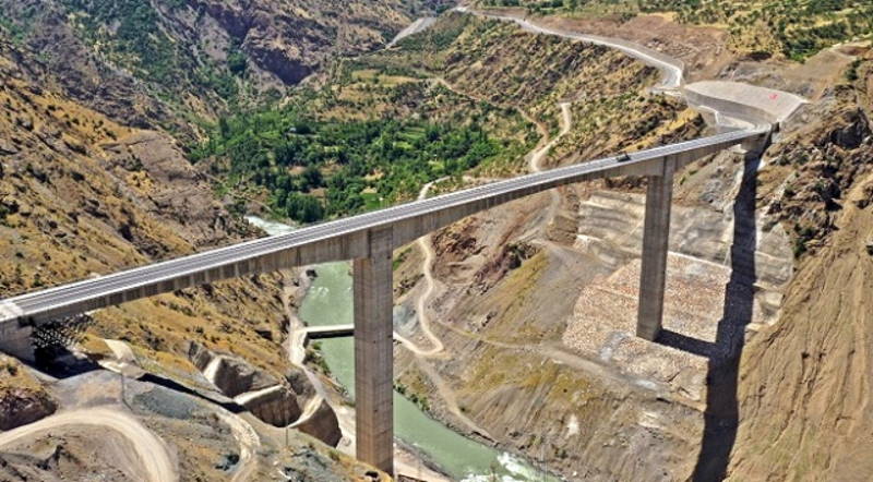 Самый высокий мост Турции объединил 5 провинций