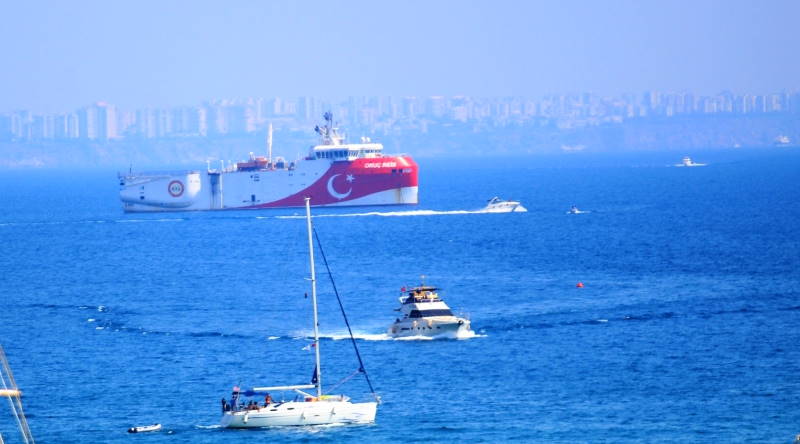 Oruç Reis снова в центре проблемы Средиземноморья