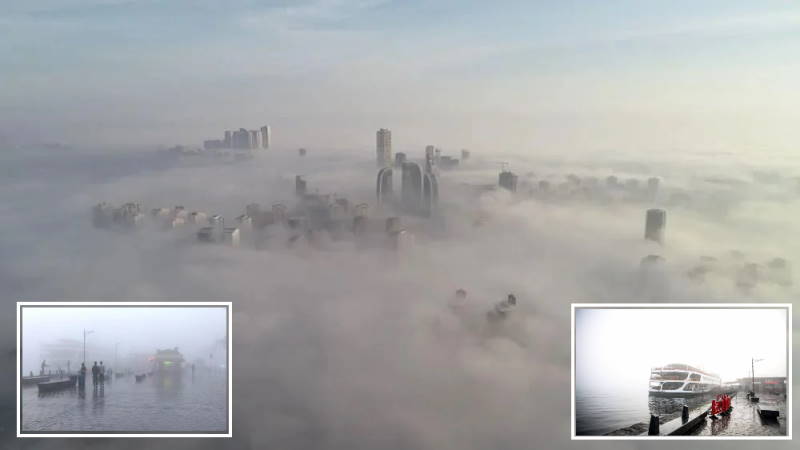 Стамбул проснулся в тумане