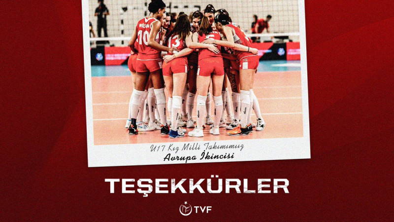 Турецкие юные волейболистки завоевали серебро ЧЕ