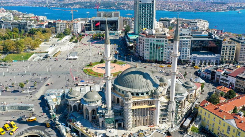 Строительство мечети Таксим подходит к завершению