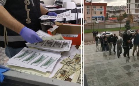 Двое россиян задержаны за изготовление долларов