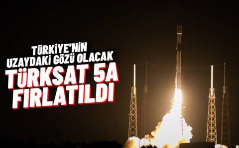 Турция вывела на орбиту спутник Türksat 5A