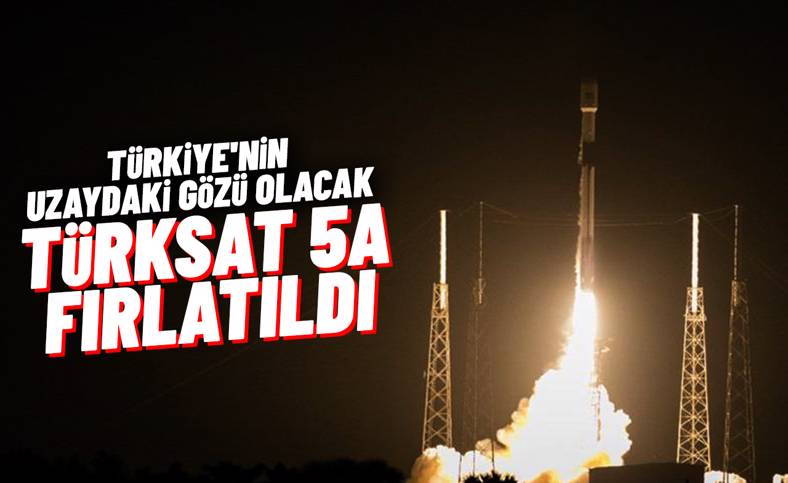 Турция вывела на орбиту спутник Türksat 5A