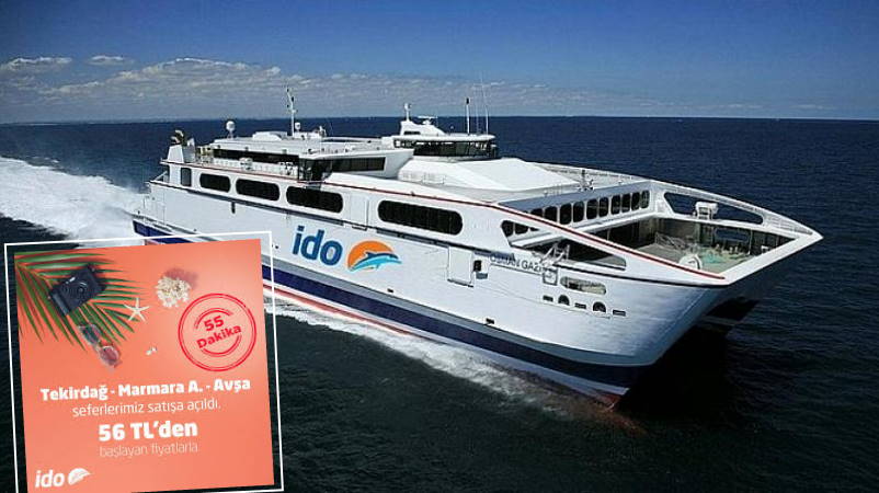 İDO запускает рейсы на острова Балыкесира