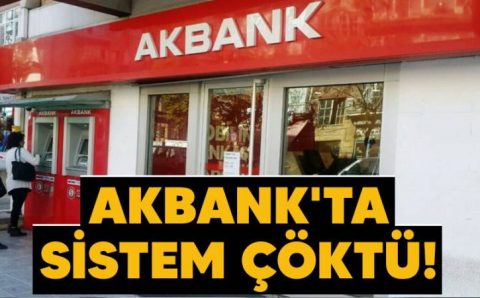 Электронная система Akbank не работает второй день
