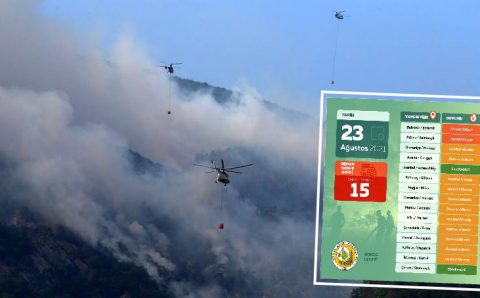 2-й день идет борьба с огнем в национальном парке