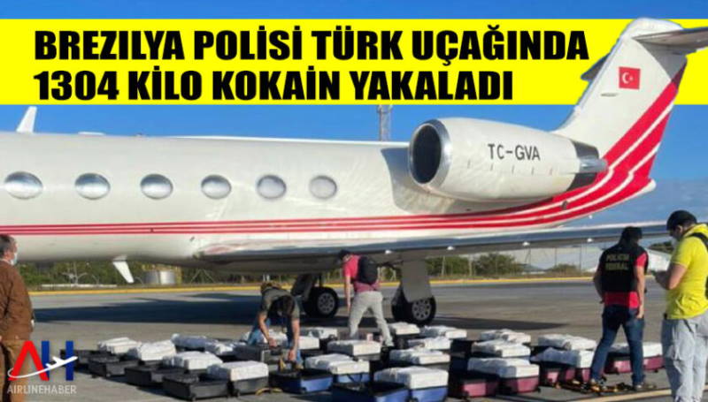 В Бразилии задержан турецкий самолет с тонной кокаина на борту