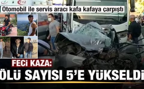 Авария в Анкаре унесла 5 молодых  жизней