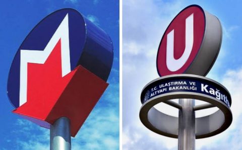 Новый логотип метро Стамбула вызвал споры