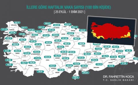 Минздрав: Очень высокий уровень заражения уже в 73 провинциях