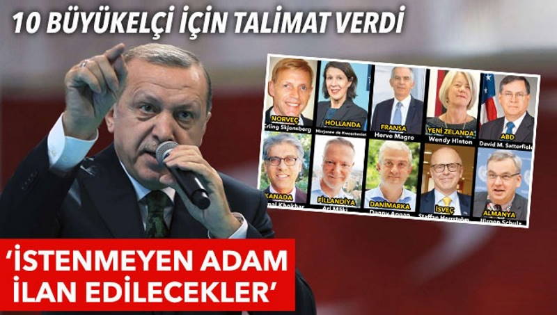 Высылка 10 послов: Блеф Эрдогана или разрыв отношений с Западом?